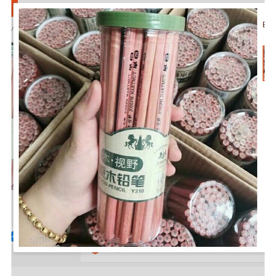 Hộp 50 Bút Chì 2B Cho Bé Thỏa Sức Học Tập