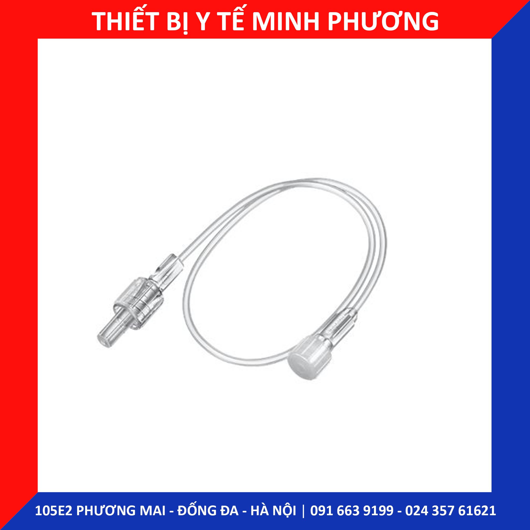 Dây nối bơm tiêm điện braun