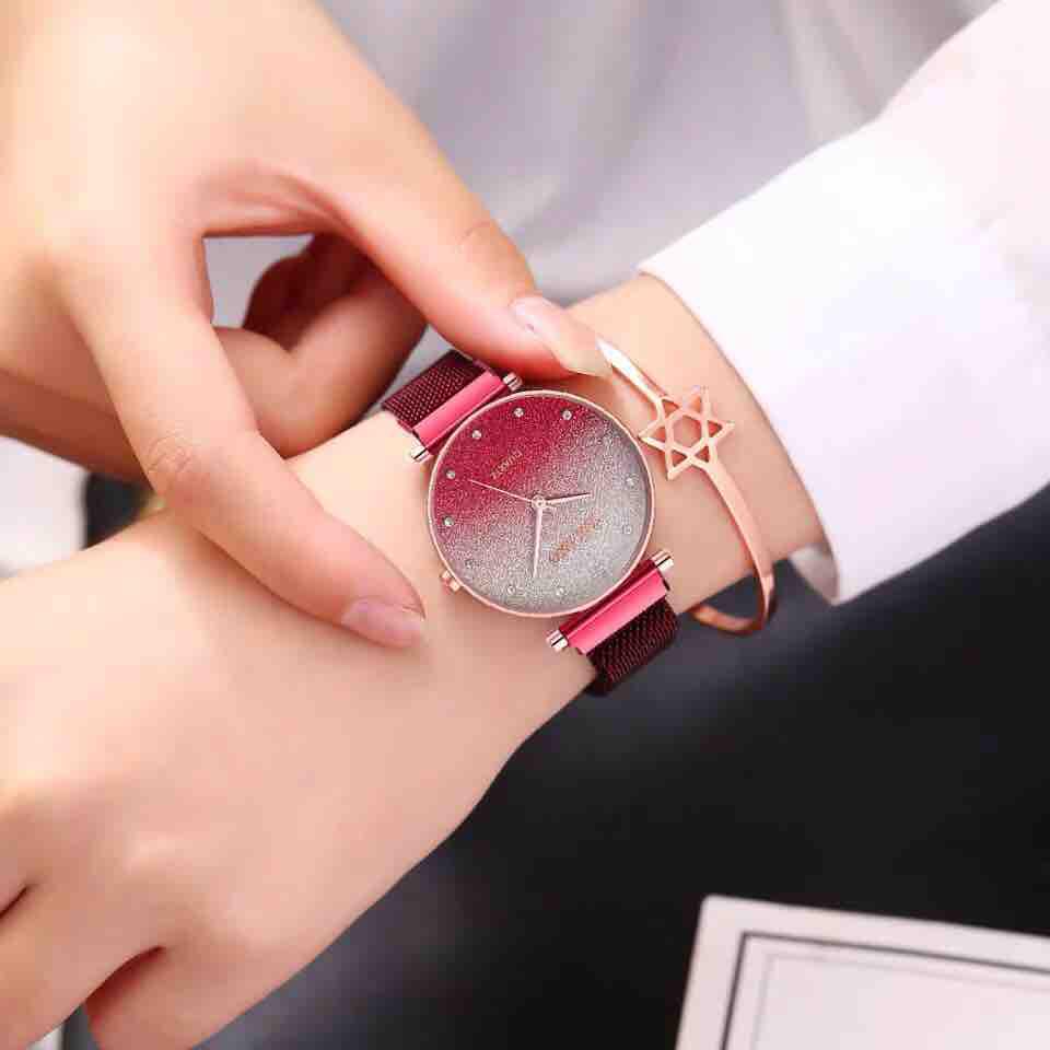 Đồng hồ dây kim loại cho nữ