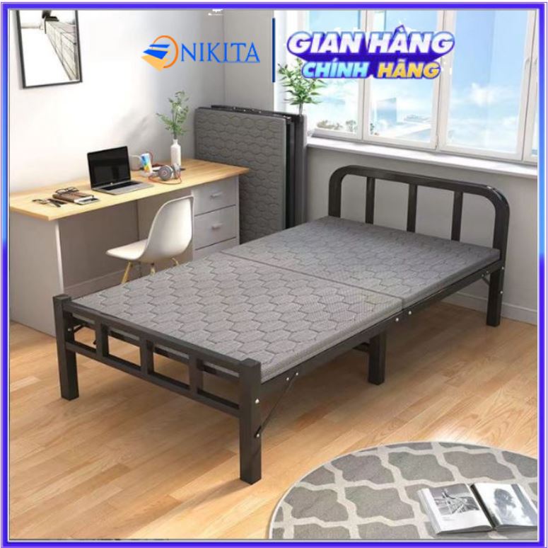 Giường gấp gọn tiết kiệm không gian q115 nikita, thiết kế gấp gọn thông minh - hàng chính hãng nikita bh 12t