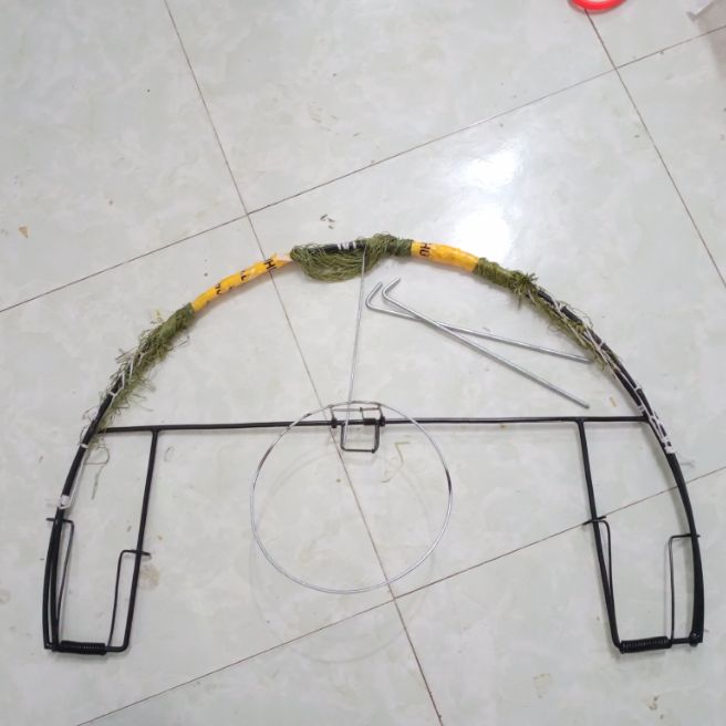 Mẹt chim săn làm bằng thép ,lưới nhuộm màu tàng hình,bẫy chim săn ,đại bàng,diều hâu,bồ câu