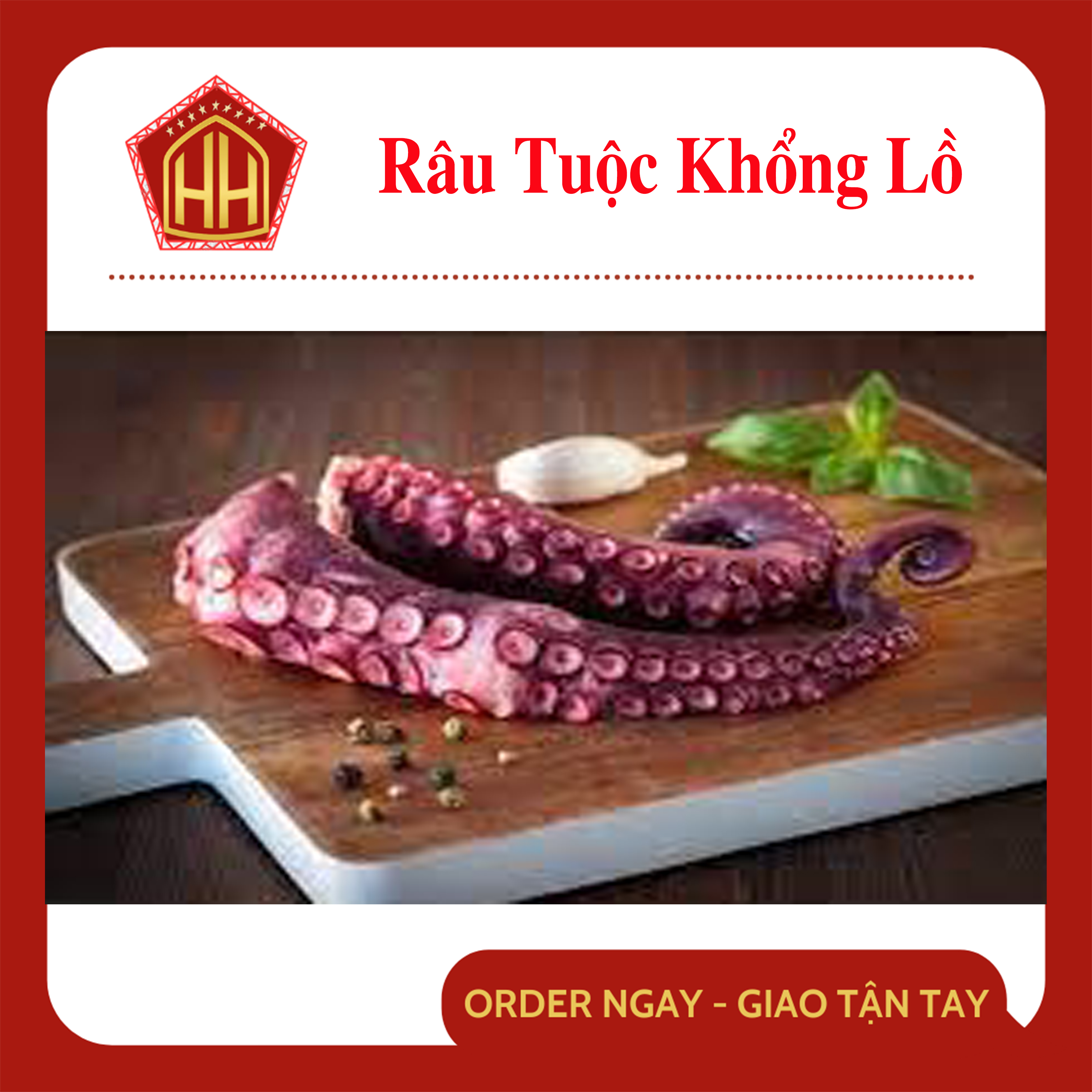 [Chỉ Giao HCM] Râu Bạch Tuộc Khổng Lồ (đủ kg)