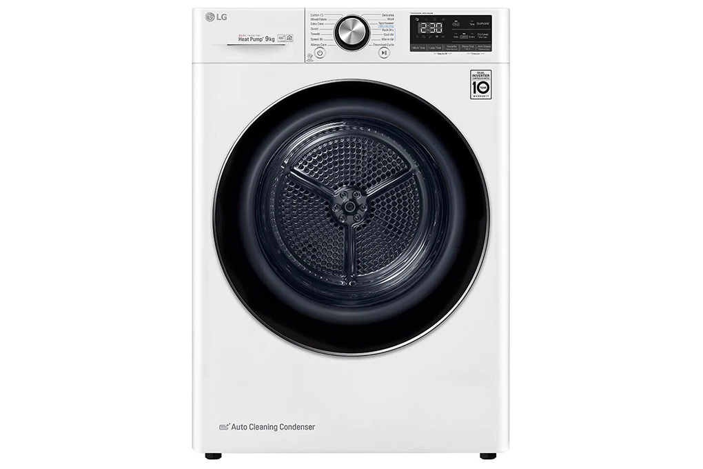 Dvhp09w máy sấy bơm nhiệt lg 9 kg dvhp09w