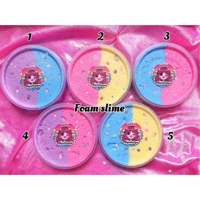 Foam slime - slime xốp liti