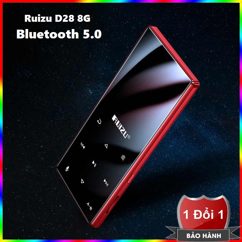 Máy nghe nhạc Lossless RUIZU D28 Bluetooth 5.0 - Máy nghe nhạc Bluetooth loa ngoài Ruizu D28 bộ nhớ trong 8G