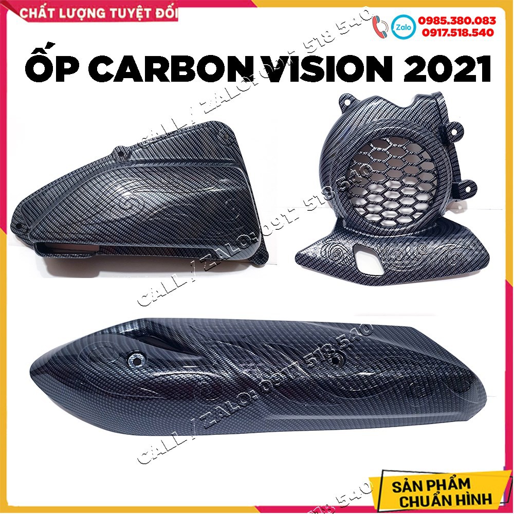 Ốp carbon vision 2021 - vision 2022