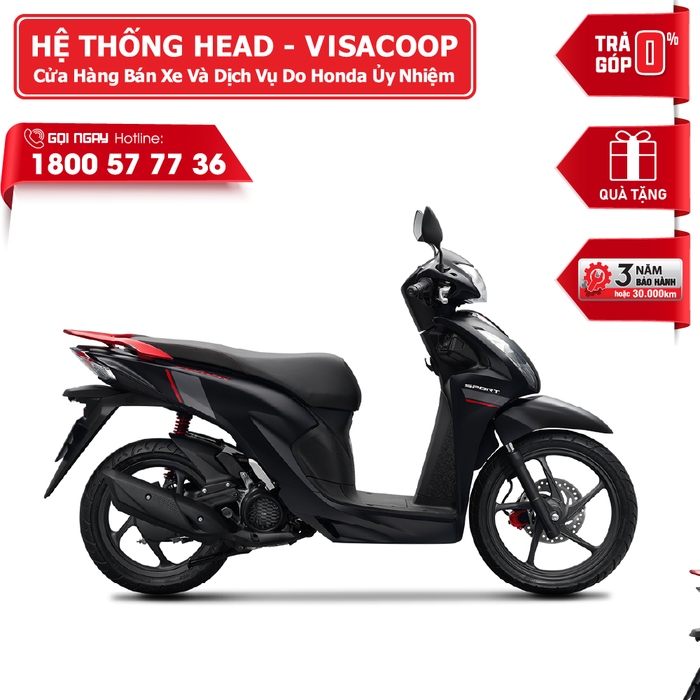 Xe máy Honda VISION 2025 phiên bản Thể thao