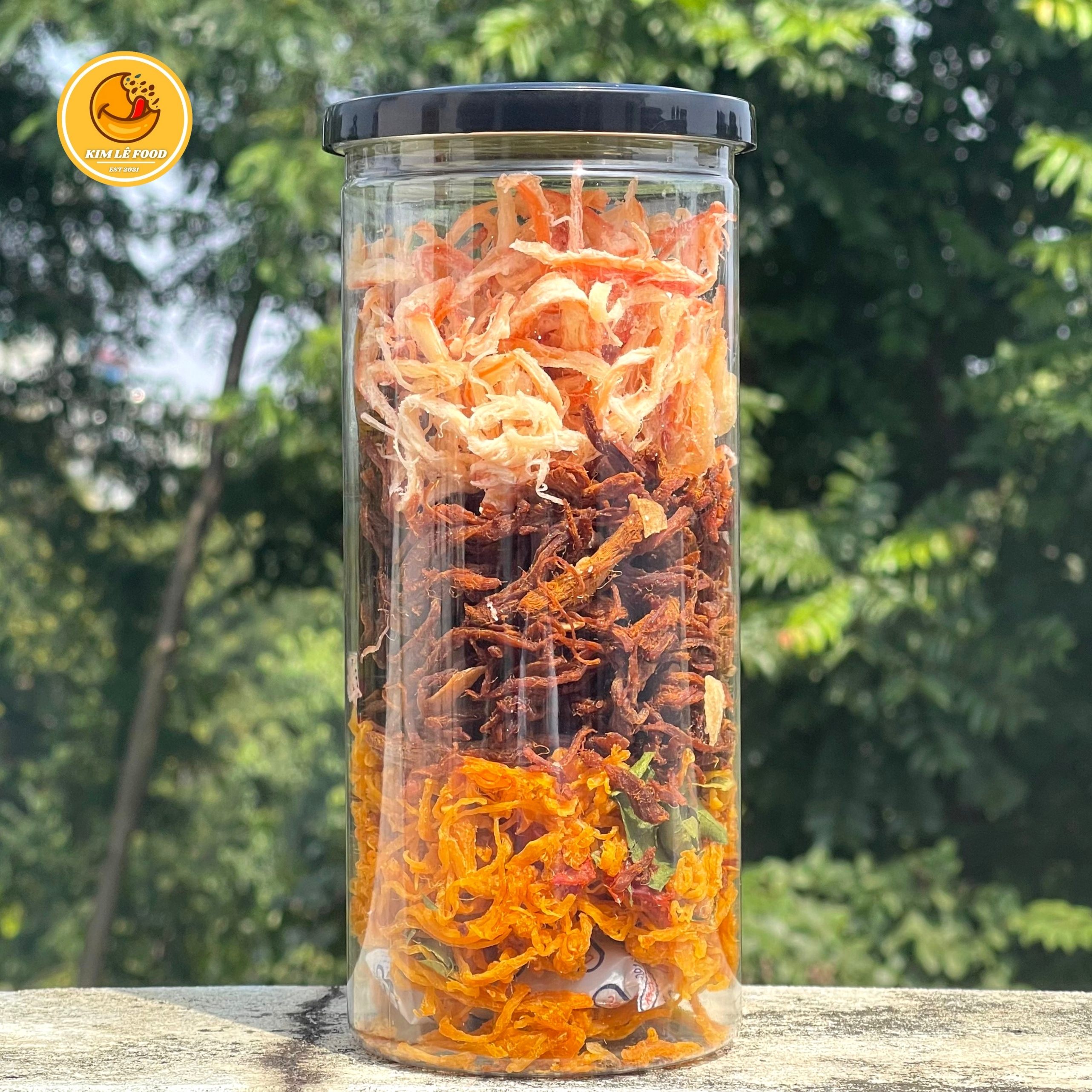 [HN] Khô Mix 3 Vị 300g ( Gà , Heo ,Mực) , (Gà ,Gà , Heo ) - Đồ Ăn Vặt Ngon | Kim Lê Food