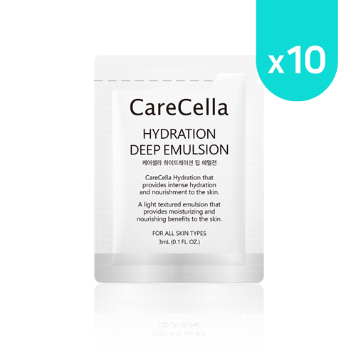 10 Gói Sữa dưỡng da CareCella Hydration Deep Emulsion 3mL Mini Pouch