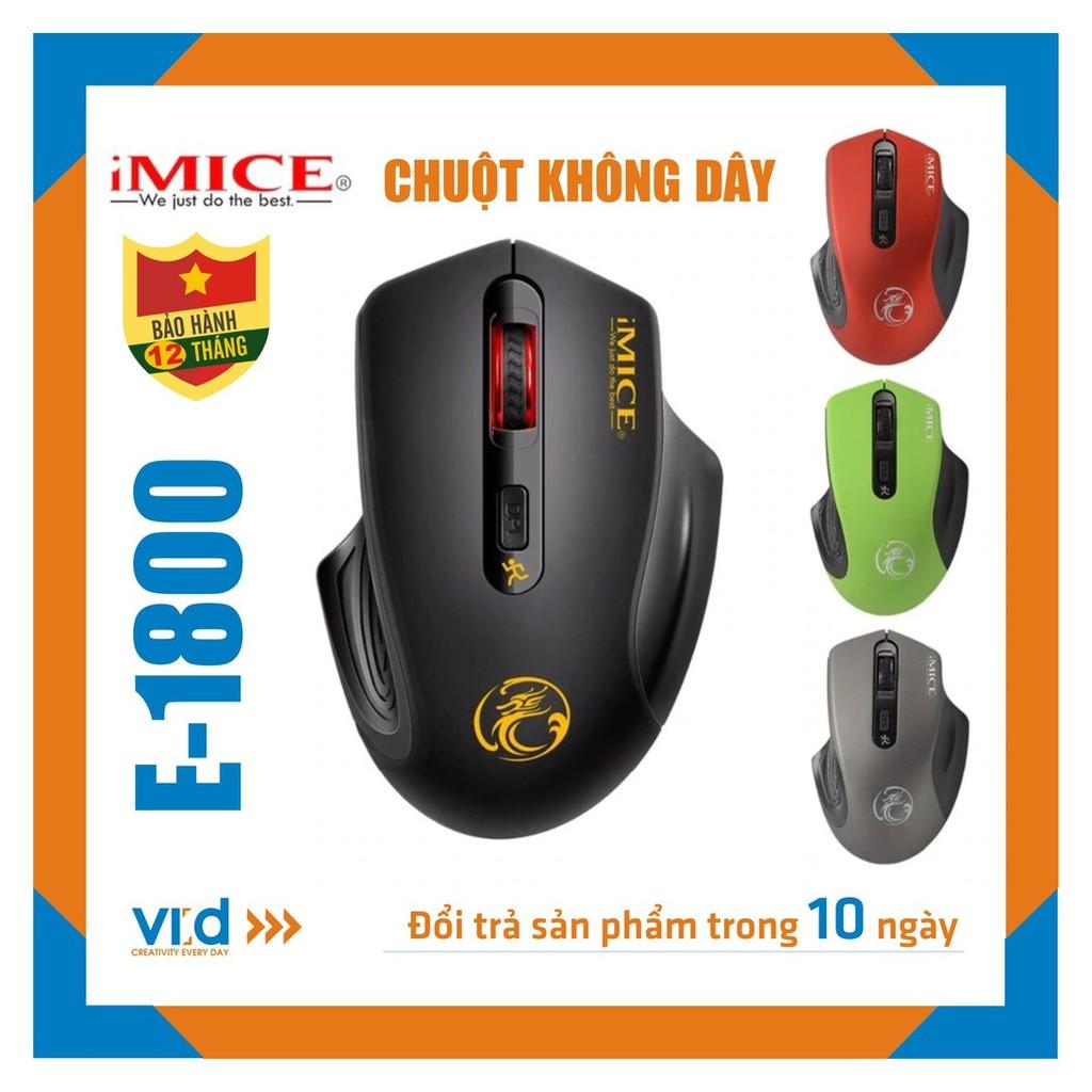 Chuột không dây chuyên gaming imice e-1800 - độ nhạy max 2000 dpi
