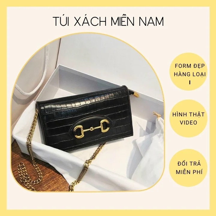 Túi đeo chéo nữ mini cầm tay cao cấp đi chơi dự tiệc HT035