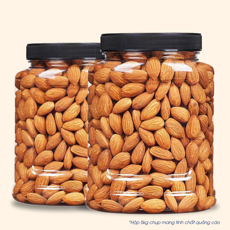 500g hạt hạnh nhân tách vỏ sấy chín nguyên vị