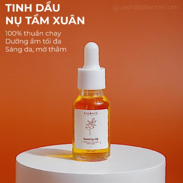 Tinh dầu oil dưỡng da hữu cơ nụ tầm xuân rosehip oil - cấp ẩm & sáng da & trẻ hóa & phục hồi da hư tổn
