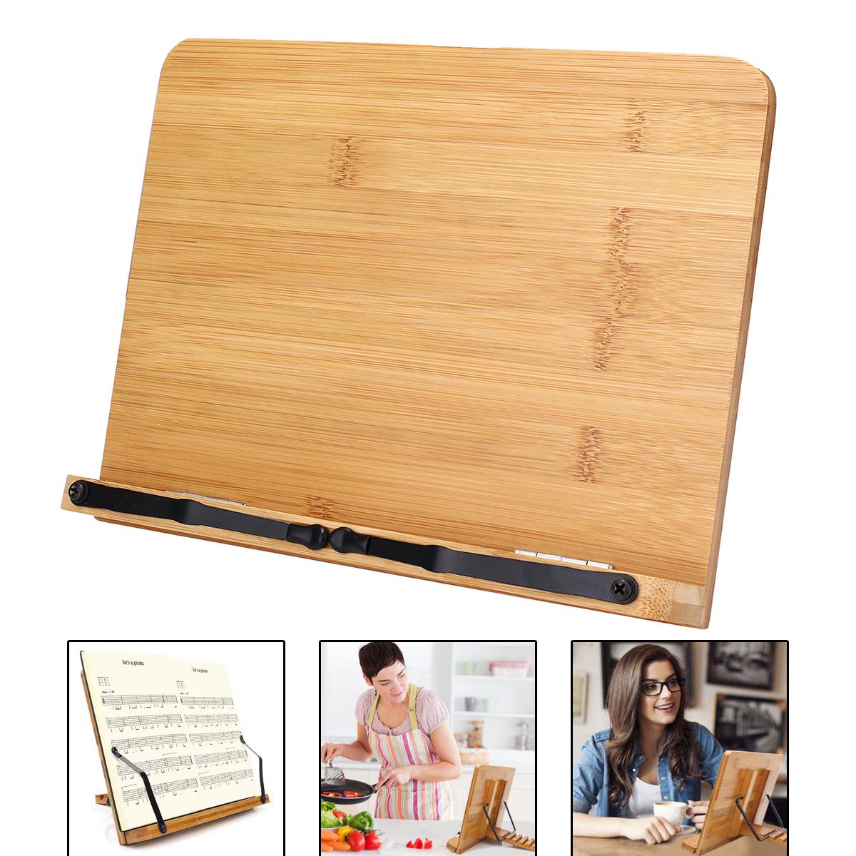 Kệ đọc sách gỗ để bàn đa năng, giá đỡ ipad iphone, giá đọc kinh bằng gỗ thông minh tiện lợi chống mỏi lưng mỏi mắt iHouse