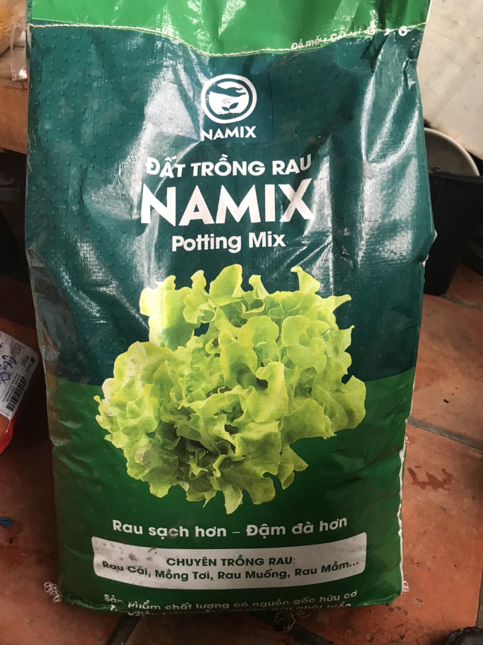 1kg đất sạch hữu cơ trồng rau sạch - trồng hoa kiểng nhiều dinh dưỡng
