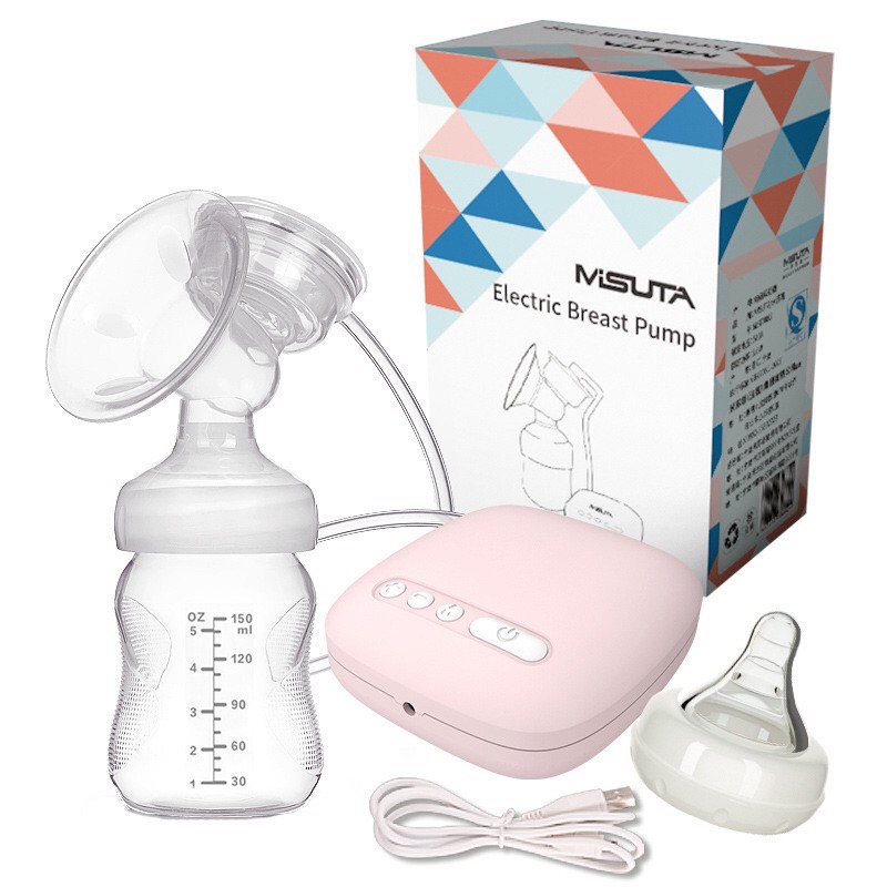 Máy hút sữa điện đơn MISUTA cao cấp cho mẹ bỉm sữa