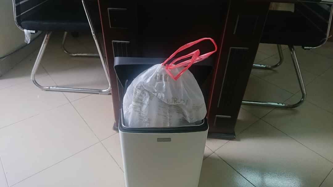Túi rác dây rút fitis size l - blnl-801