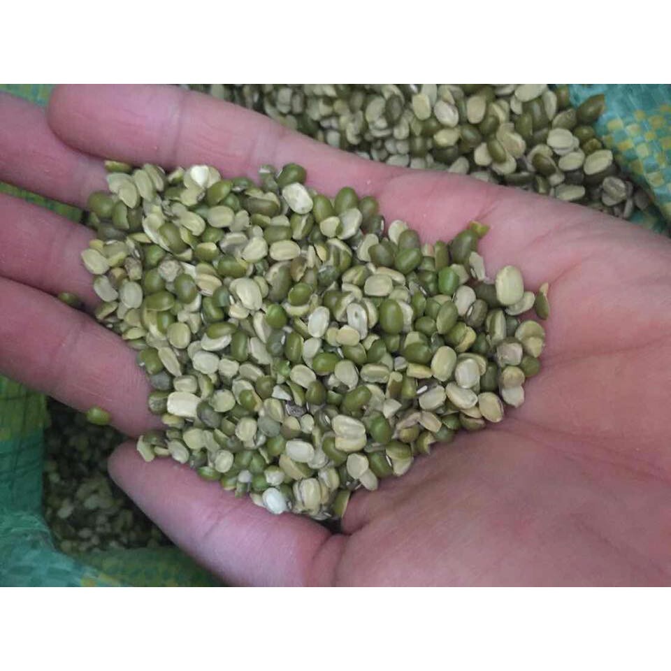 Đậu Xanh Cà Còn Vỏ 500g nhà trồng