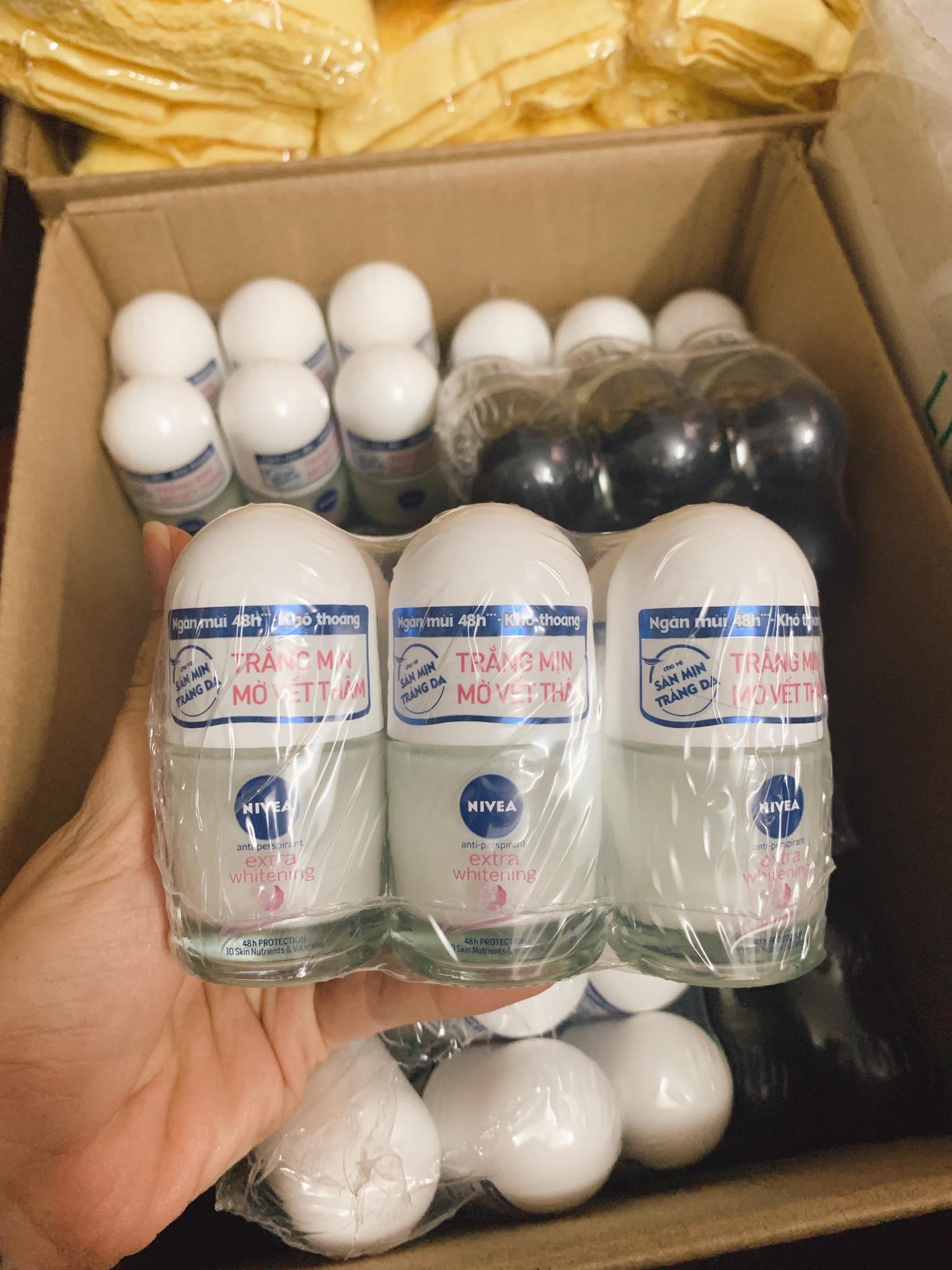 Combo 6 Lăn nữ khử mùi Nivea 12ml