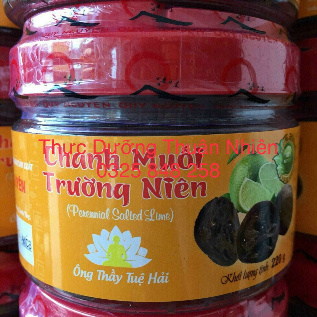 Chanh Muối Trường Niên- Ông Thầy Tuệ Hải -220gr
