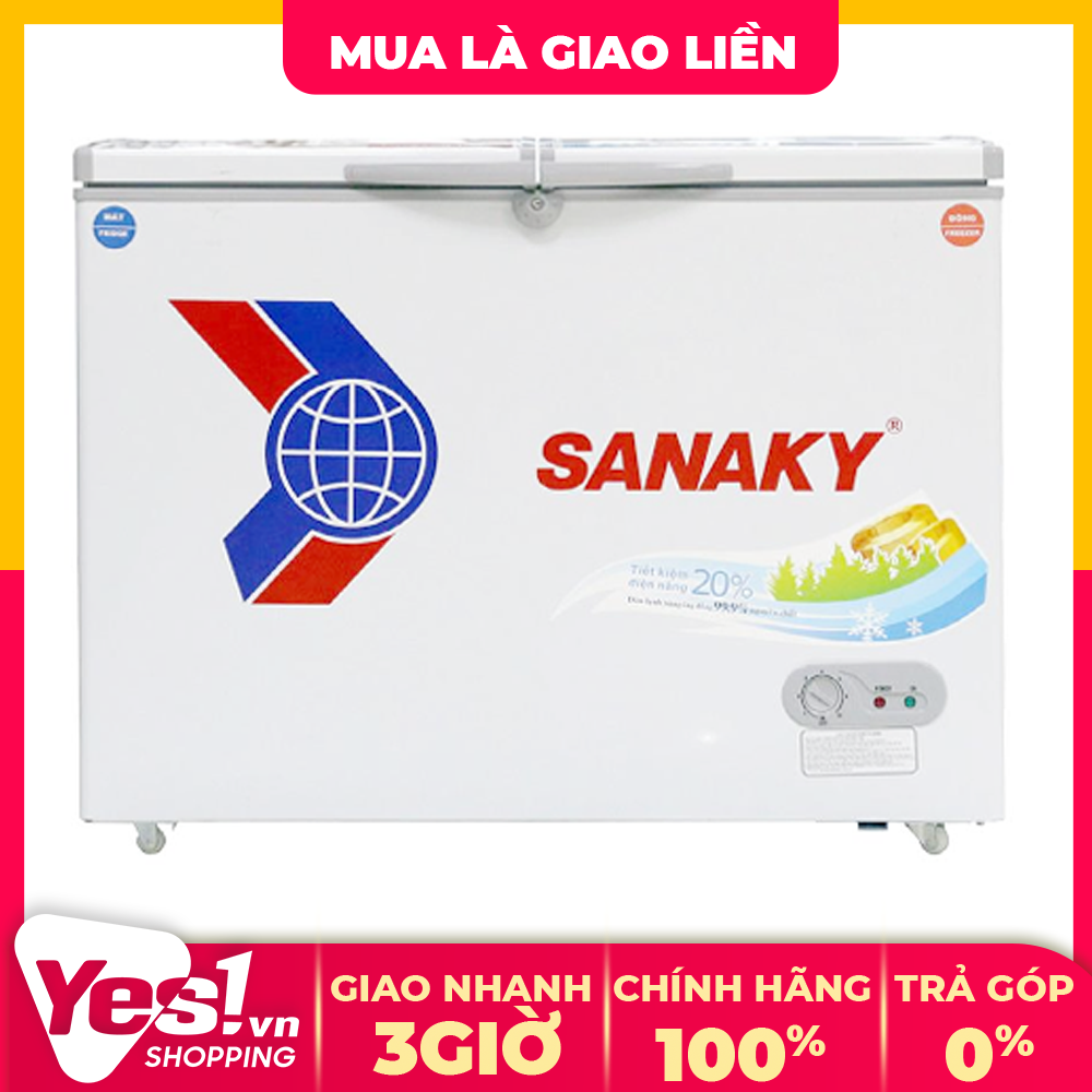 Tủ đông sanaky vh-4099a1 - bảo hành chính hãng - voucher 10% lên đến 800k