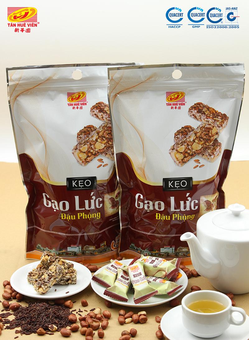 [HCM]KẸO GẠO LỨT ĐẬU PHỘNG TÂN HUÊ VIÊN- Gói 250g