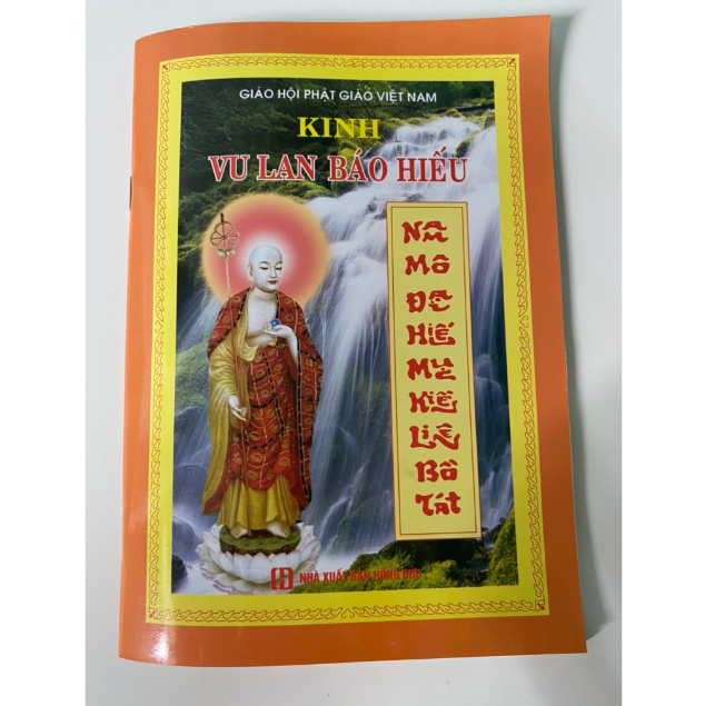Sách - Kinh Vu Lan Báo Hiếu ( Chữ to đậm , rõ nét )