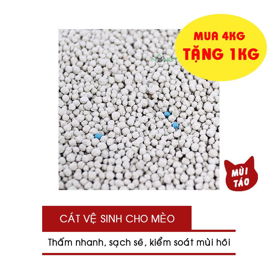 [KHUYẾN MÃI] Cát Vệ Sinh Cho Mèo Hương Táo - Bao 1kg - [Bách Hoá Mẹ Hương]