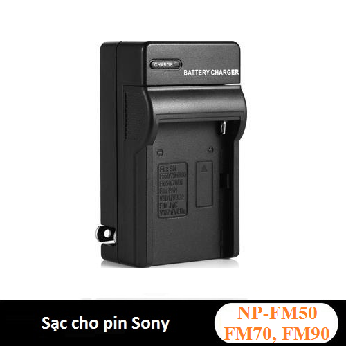 Sạc cho pin sony np-fm50 / np-fm70 / np-fm90