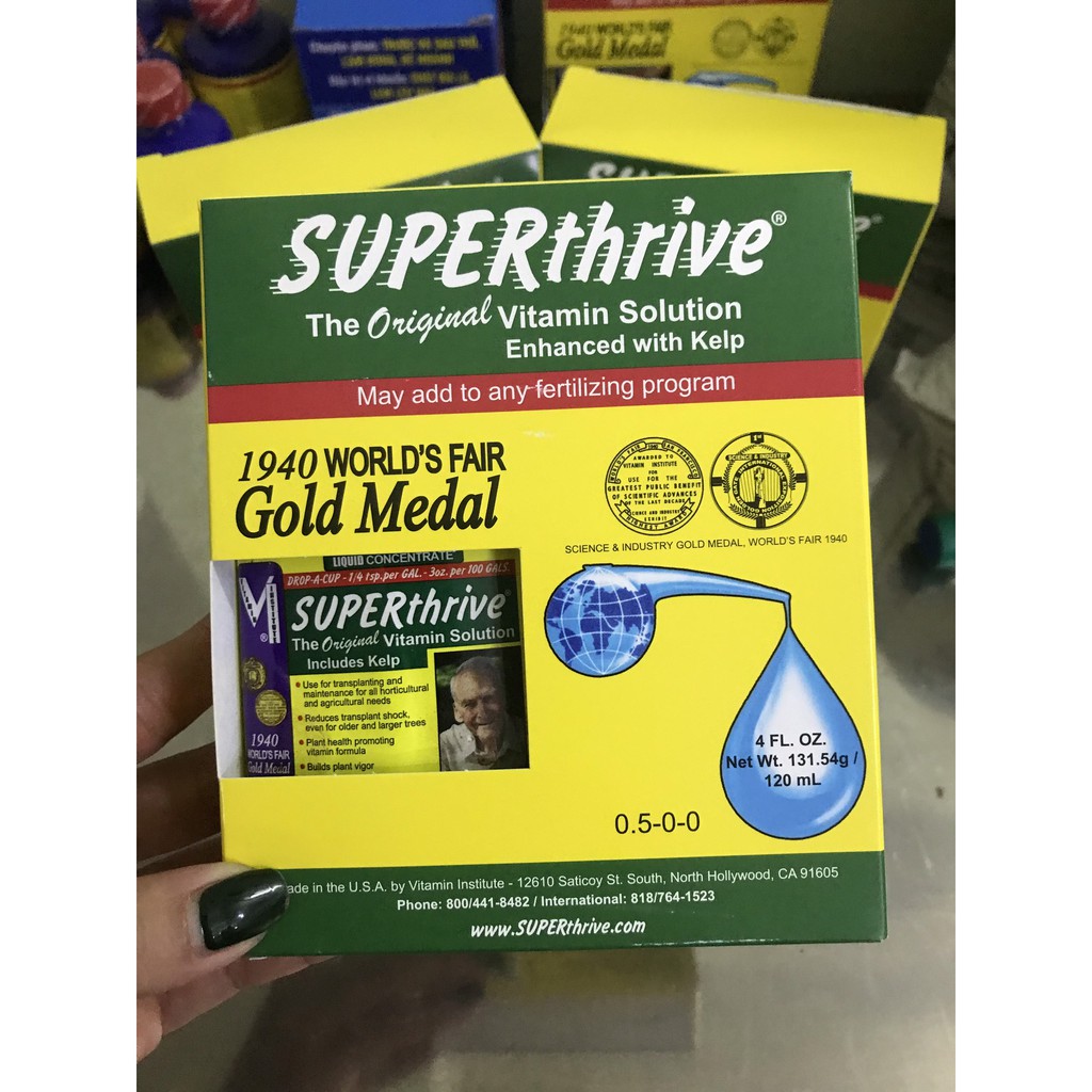 Phân bón hoa Lan Superthrive 120ml - Nhập khẩu Mỹ