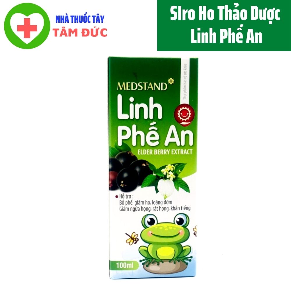 Siro ho thảo dược linh phế an- chai và ống