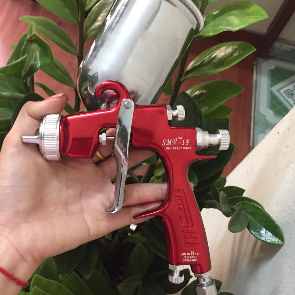 Bép Phun Sơn Star SMV - 1F [ CHÍNH HÃNG ] Súng Phun Sơn Đài Loan Lỗ Phun 1.3mm Bảo Hành 12 Tháng