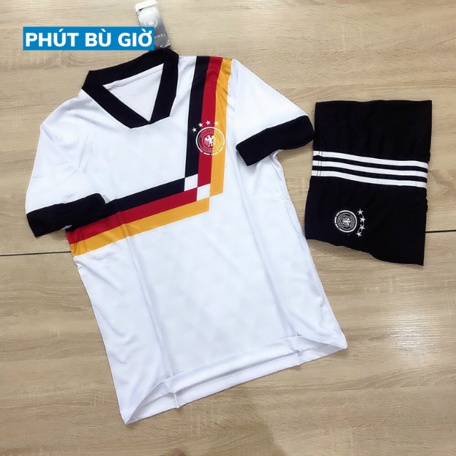 [ẢNH THẬT] Bộ Quần Áo Đá Banh Tuyển ĐỨC chất thun thái trơn - Phút Bù Giờ Sports