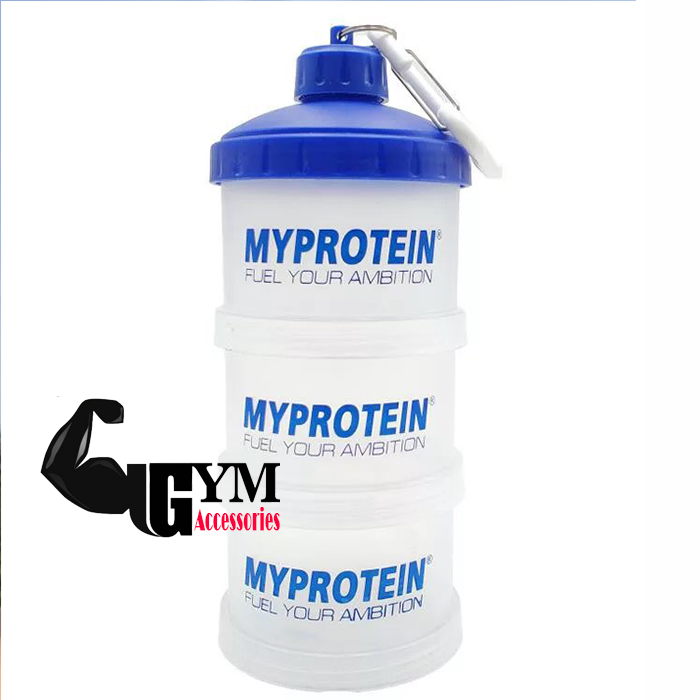 Hộp Đựng Whey Mass 3 tầng Storage Boxes Chính Hãng