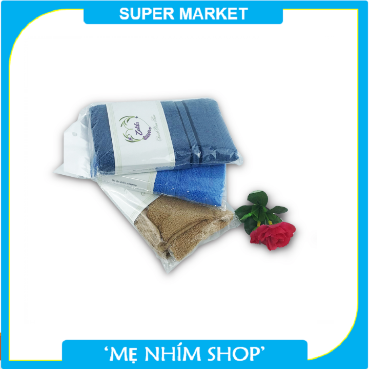 Khăn lau mặt cotton, modal cao cấp, kt 30 *50cm