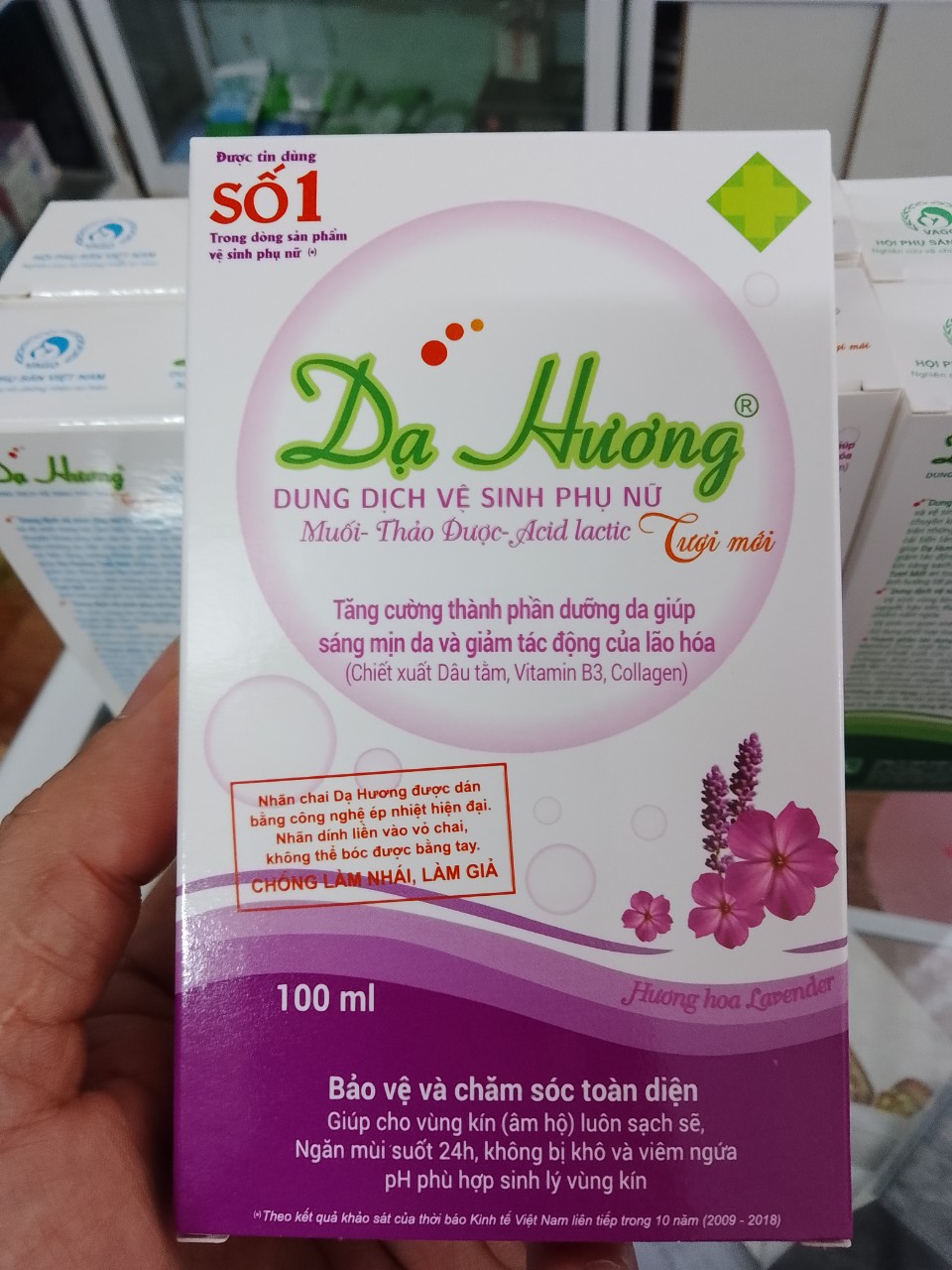 Dung dịch vệ sinh phụ nữ Dạ Hương 100ml