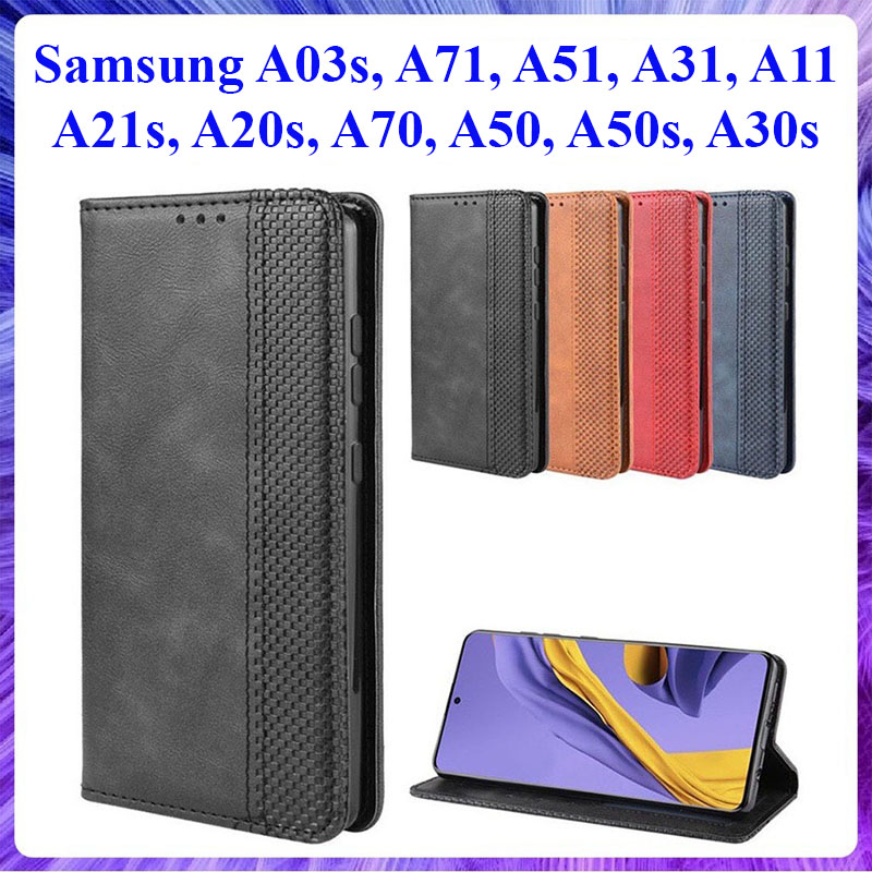 [Bao Xịn] Bao da dạng ví Samsung A03s, A71, A51, A31, A11, A21s, A20s, A70, A50, A50s, A30s có nắp gập, ngăn đựng thẻ ATM tiền tiện lợi cao cấp