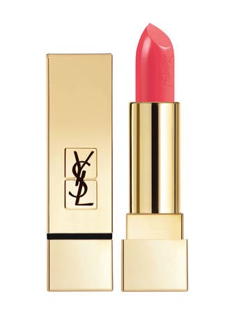 Son ysl rouge pur couture màu 52 rosy coral hồng cam