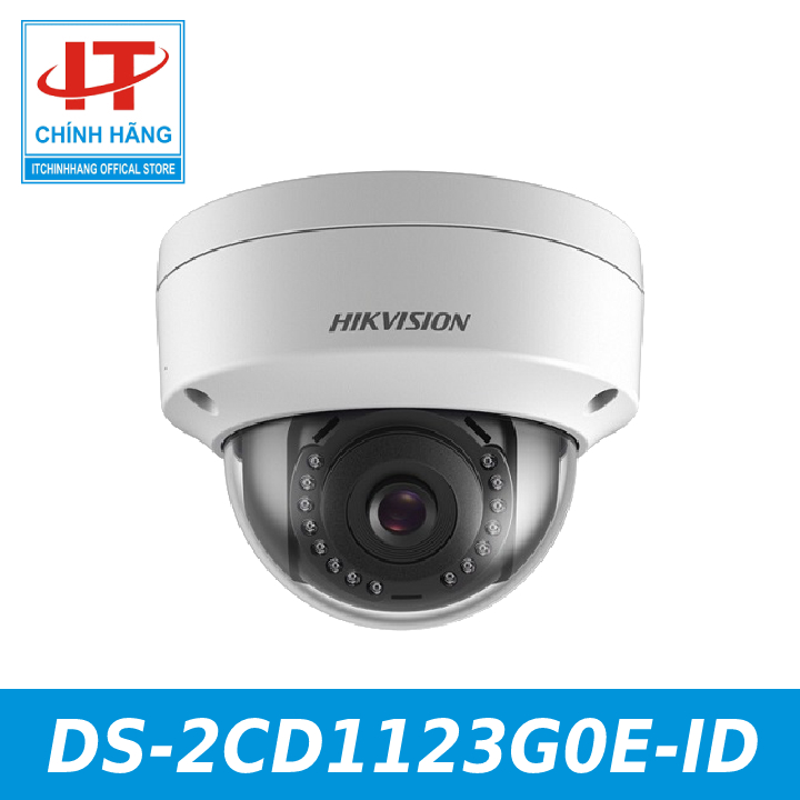 Camera ip dome hồng ngoại 2.0 megapixel hikvision ds-2cd1123g0e-id