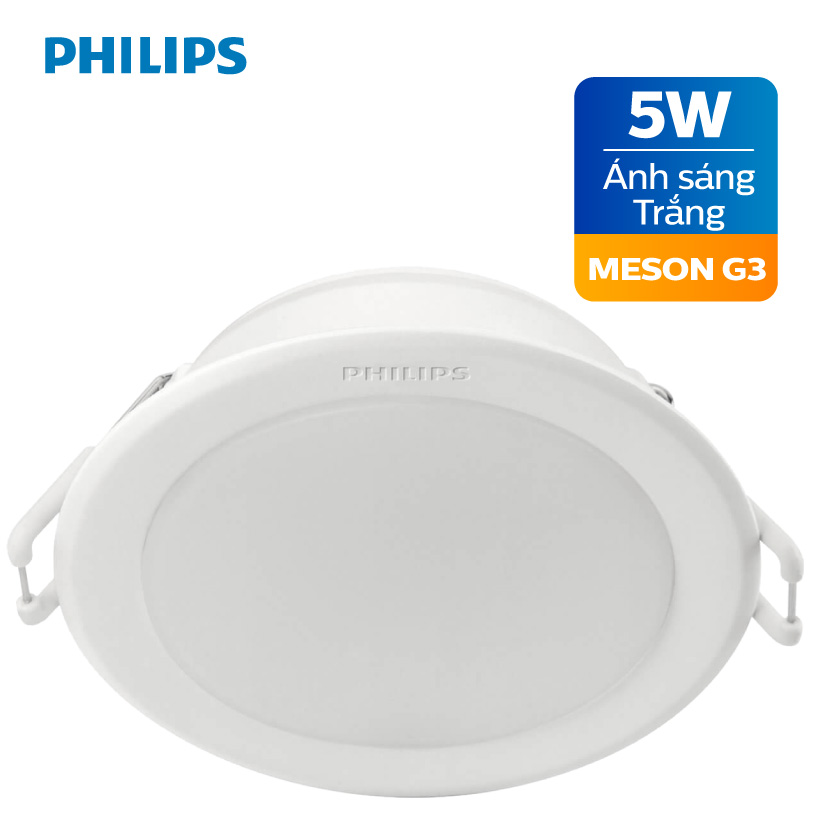 Đèn LED Downlight Âm Trần  PHILIPS MESON G3 (594xx) - Chất lượng ánh sáng đồng đều , độ bền cao.