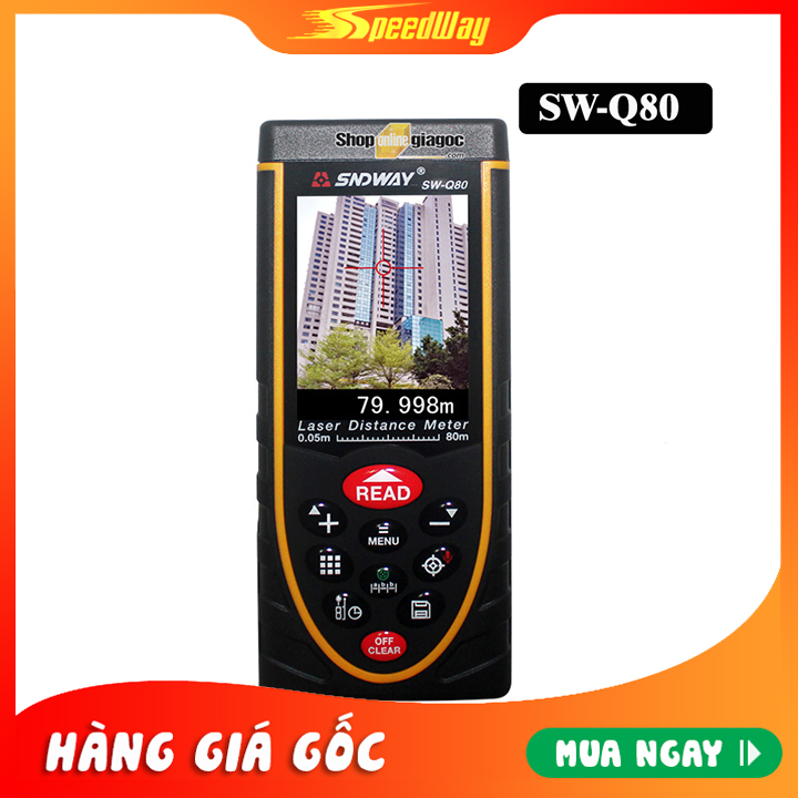 Máy đo khoảng cách sndway sw-q80/120/200
