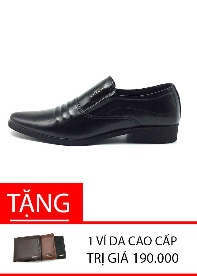 Giày công sở nam da bò cao cấp N621MD-Lucas store [TẶNG VÍ DA CAO CẤP SALE 2 NGÀY]
