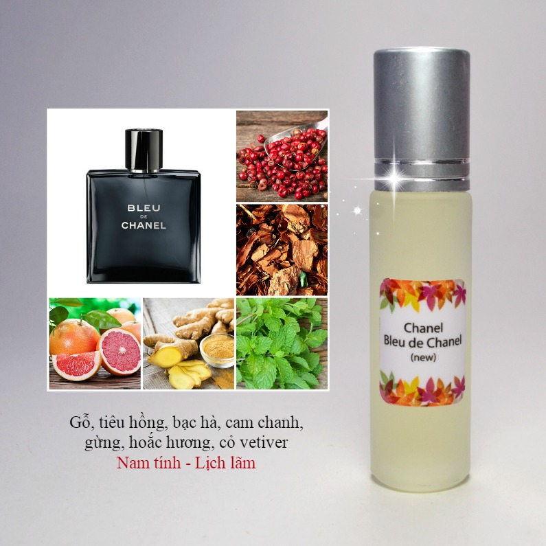 [HCM]Tinh Dầu Nước Hoa Pháp Bleu de Ch. Eau de Perfum