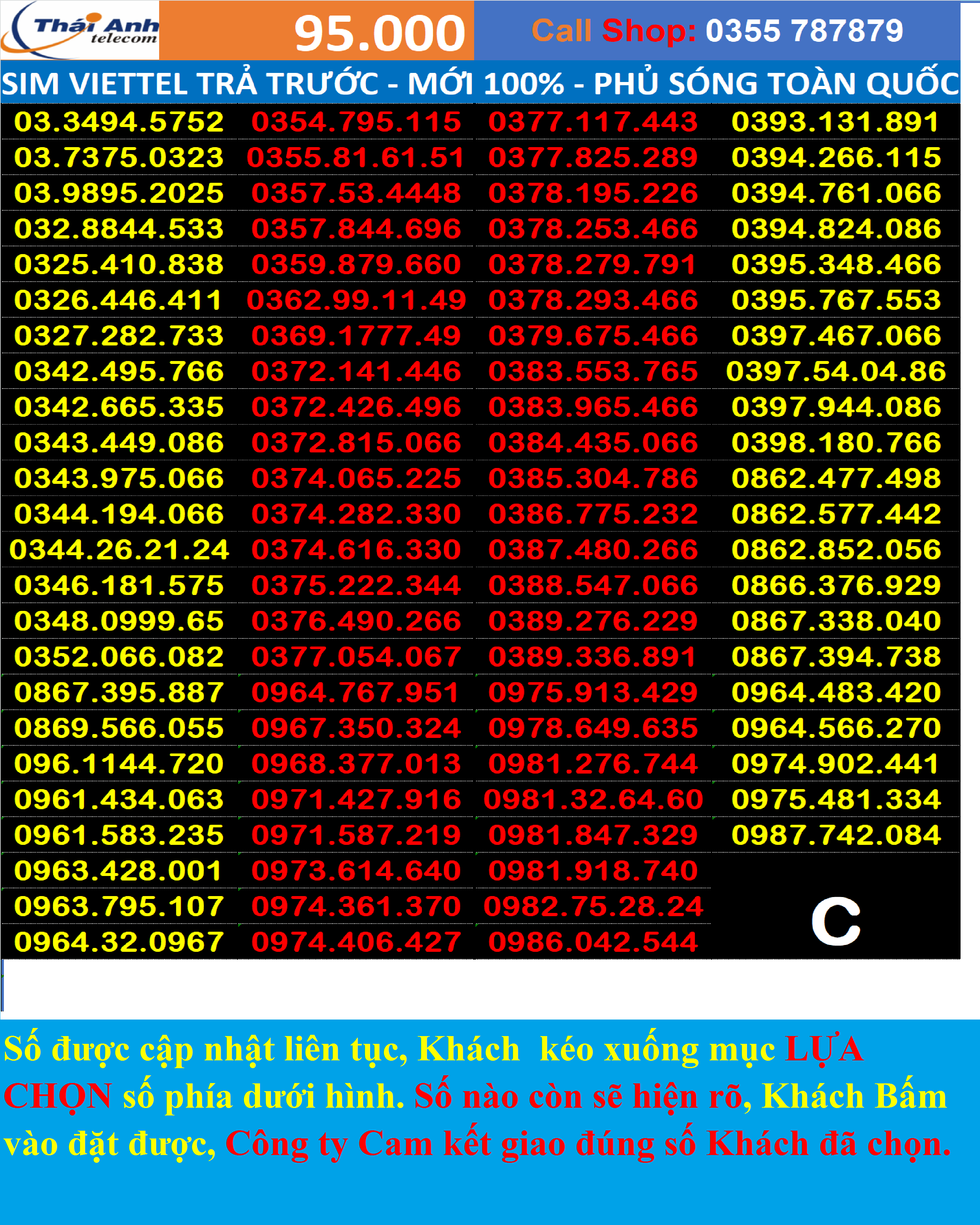 Sim đẹp Viettel Trả trước -Chọn số - Nghe gọi, Nhắn Tin, 4G , Sim mới 100%, Chưa Kích hoạt,  Chưa đứng tên ai và chưa làm bất cứ dịch vụ nào, Sim gói cước Tomato và kèm theo nhiều gói 4G TRONG PHẦN MÔ TẢ