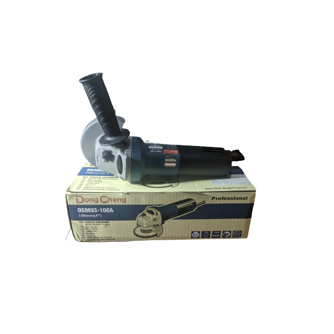 Máy Mài, Máy Cắt Cầm Tay DongCheng DSM03-100A [ 100% Dây Đồng ] Chính Hãng+Tặng Lưỡi Mài, Chổi Than 150K