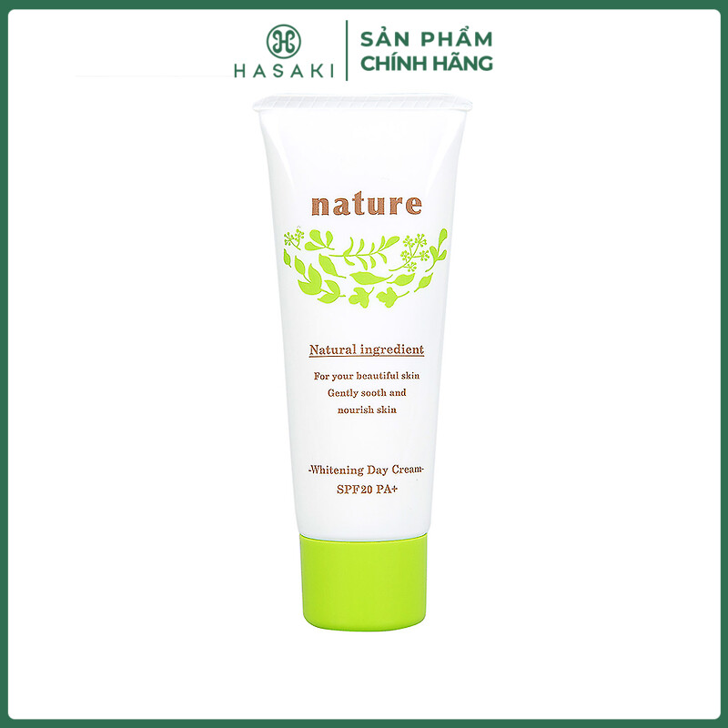 Kem Dưỡng Naris Nature Làm Sáng Da Ban Ngày SPF20 PA+ Whitening Day Cream SPF20 PA+ 40g