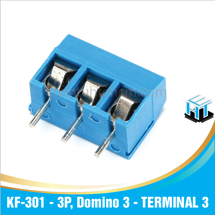 Đầu Nối KF-301 - 3P, Domino 3 - TERMINAL 3