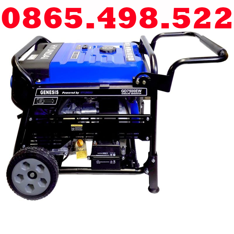Máy phát điện chạy xăng 5kw genesis gd7500ew