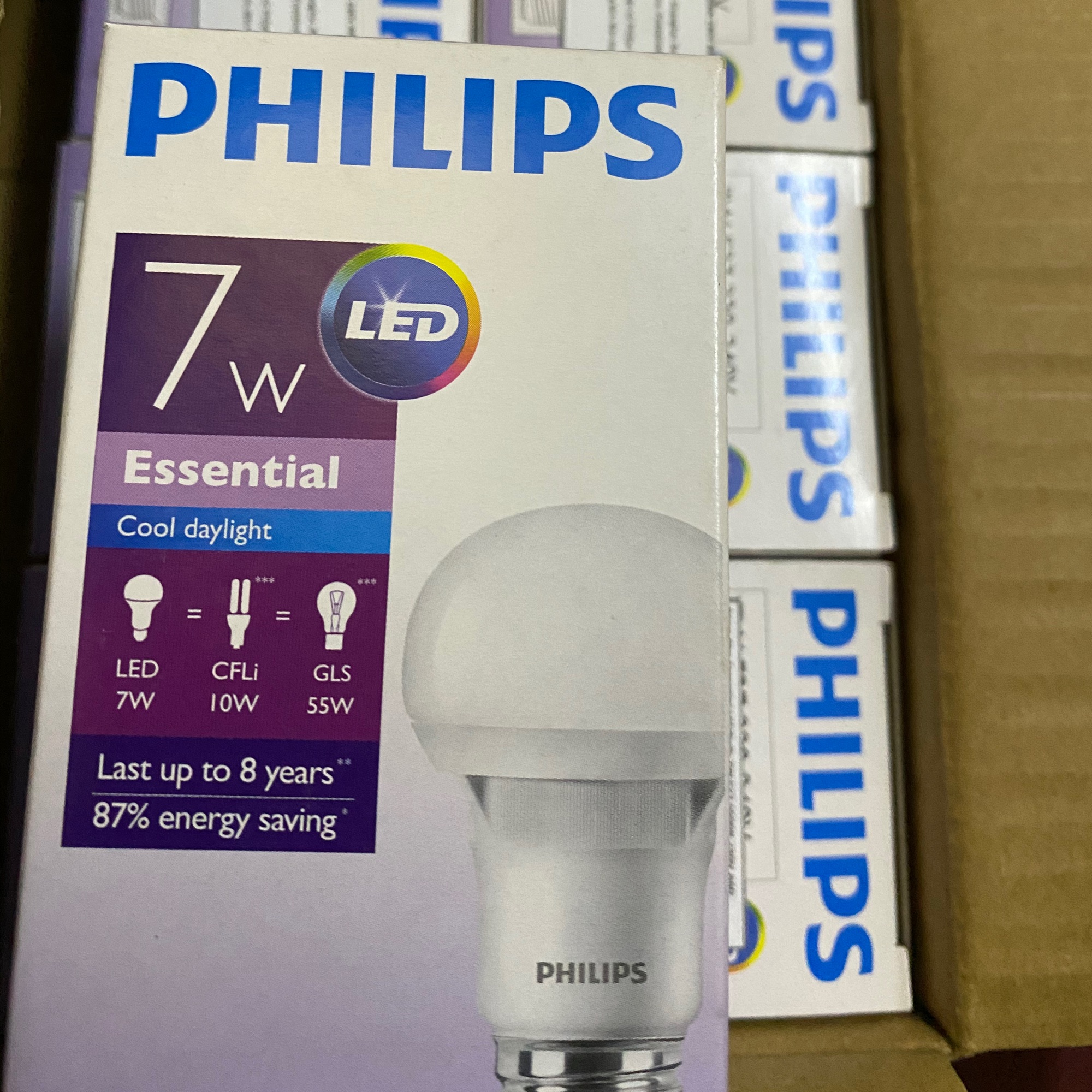 Đèn led Bulb Philips 7w A60