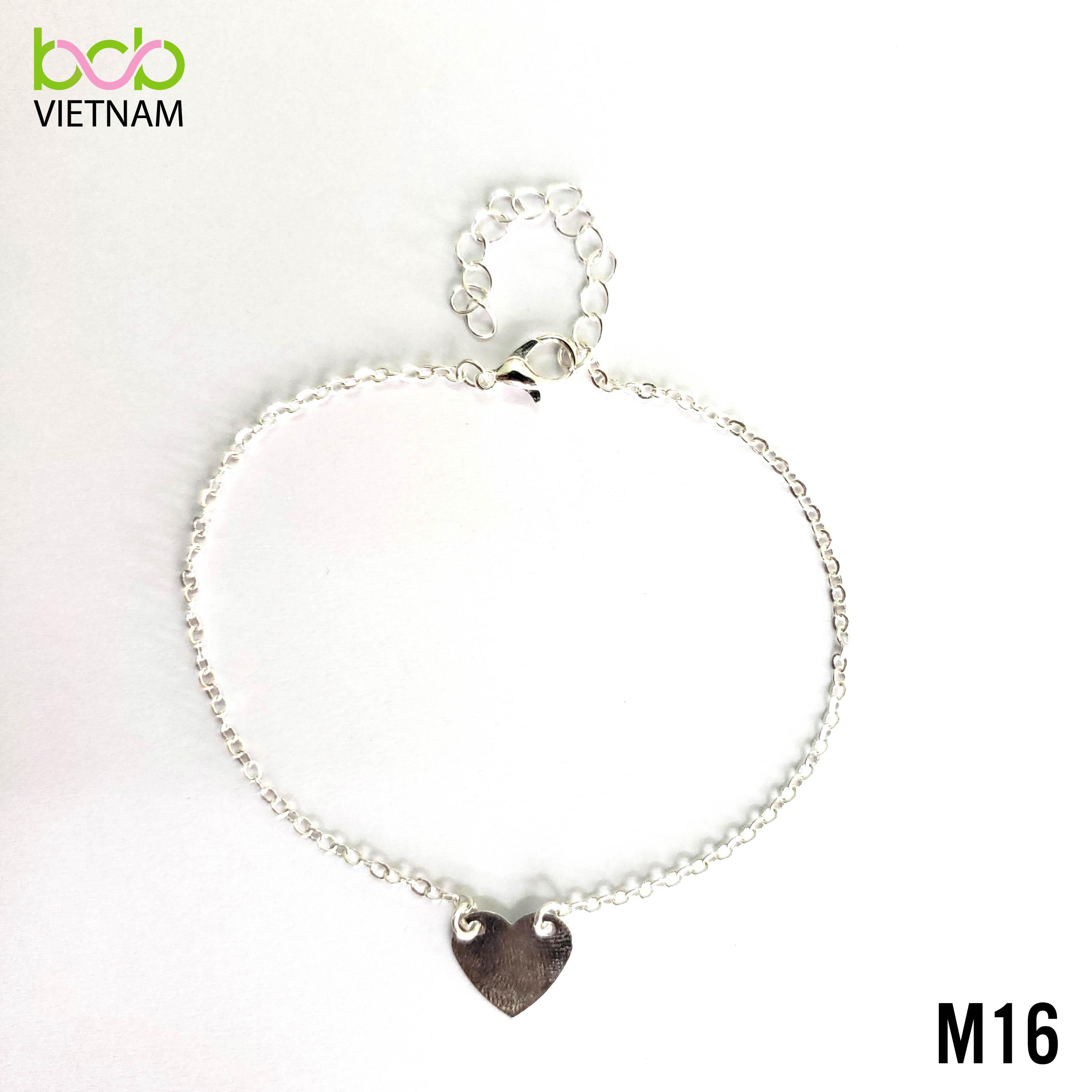 Lắc chân - vòng đeo chân - trang sức & phụ kiện - m016 màu vàng & bạc